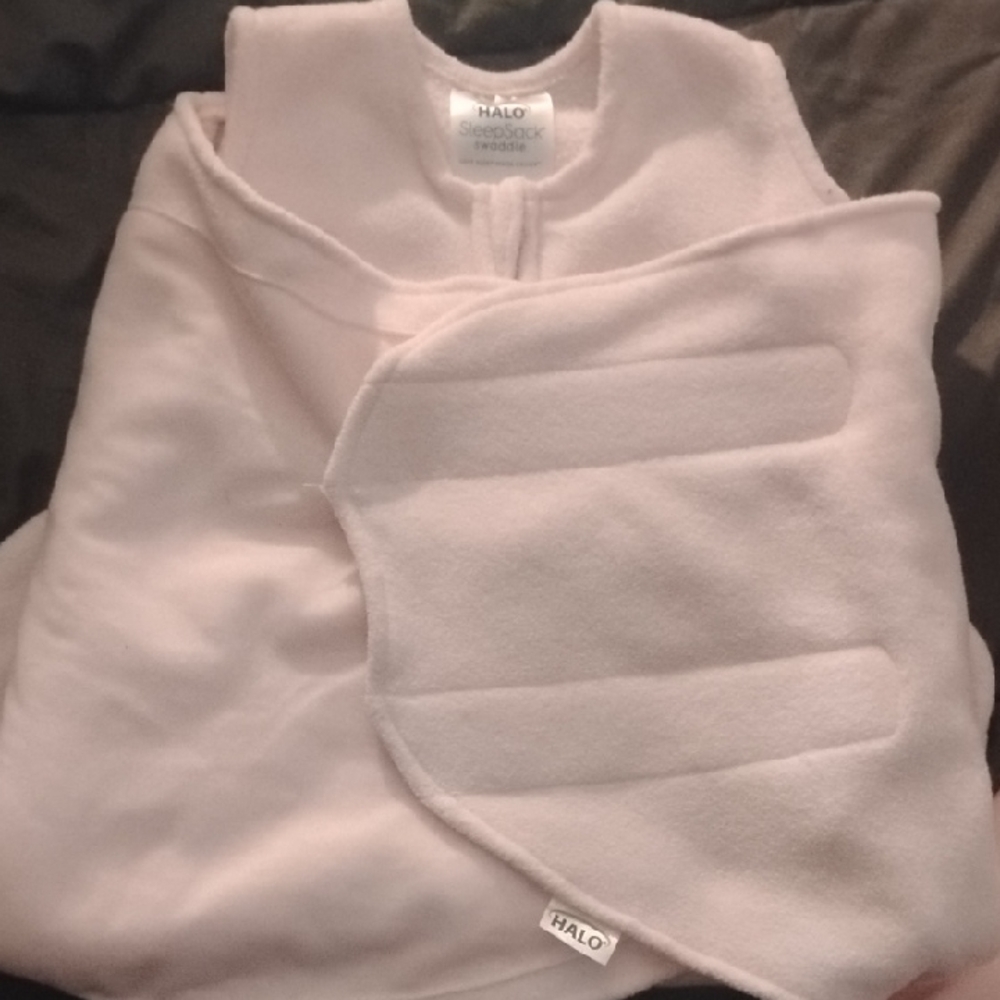 Halo Swaddle Blanket in Soft Cream